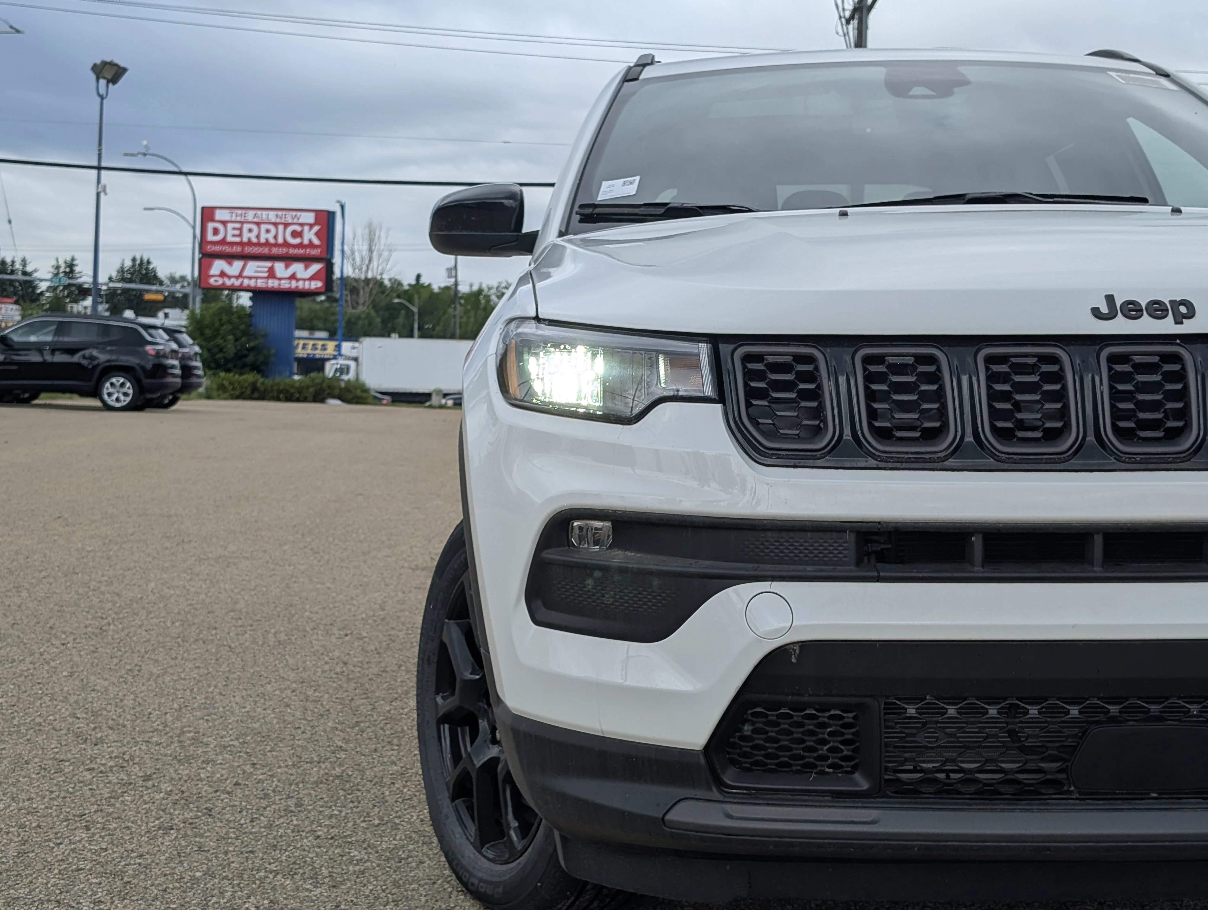 New 2026 Bright White Jeep North image 11