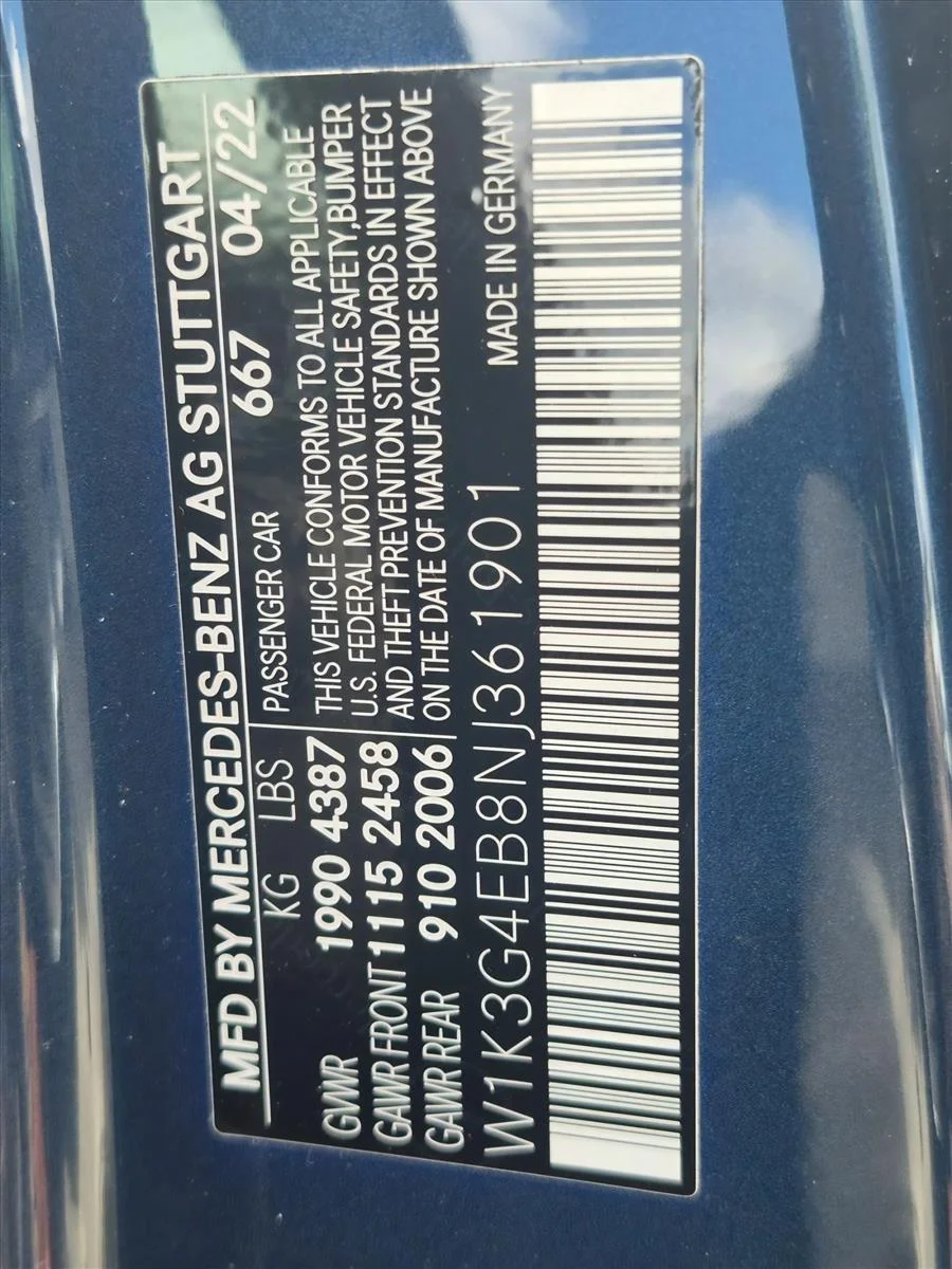 Used 2022 Denim Blue Metallic Mercedes-Benz A 220 image 15
