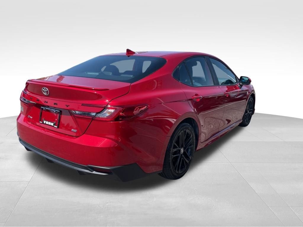 Used 2025 Red Toyota SE image 5