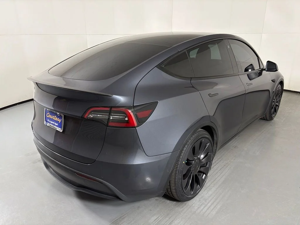 Used 2022 Gray Tesla Performance image 7