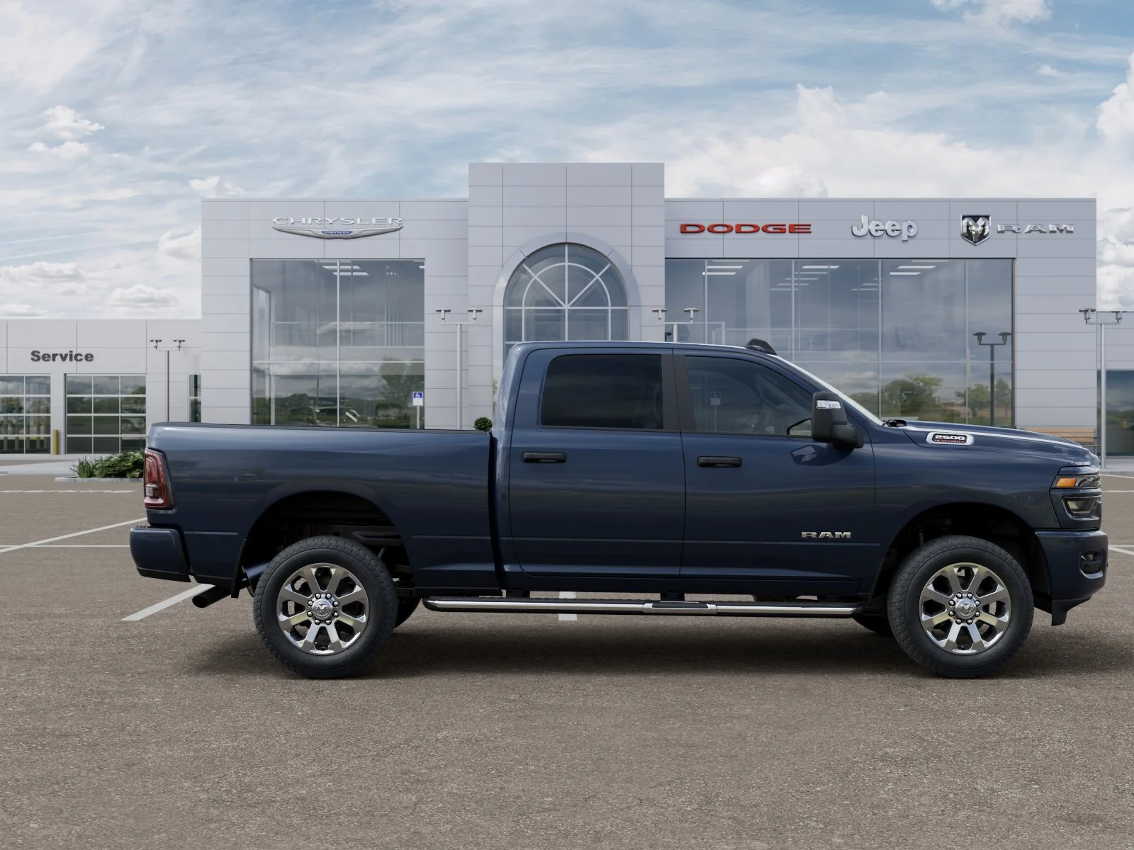 New 2026 Forged Blue Metallic Exterior Paint RAM Big Horn image 56
