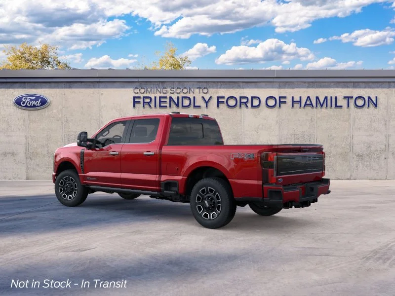 New 2026 Ruby Red Metallic Tinted Clearcoat Ford F-350® Platinum® image 4