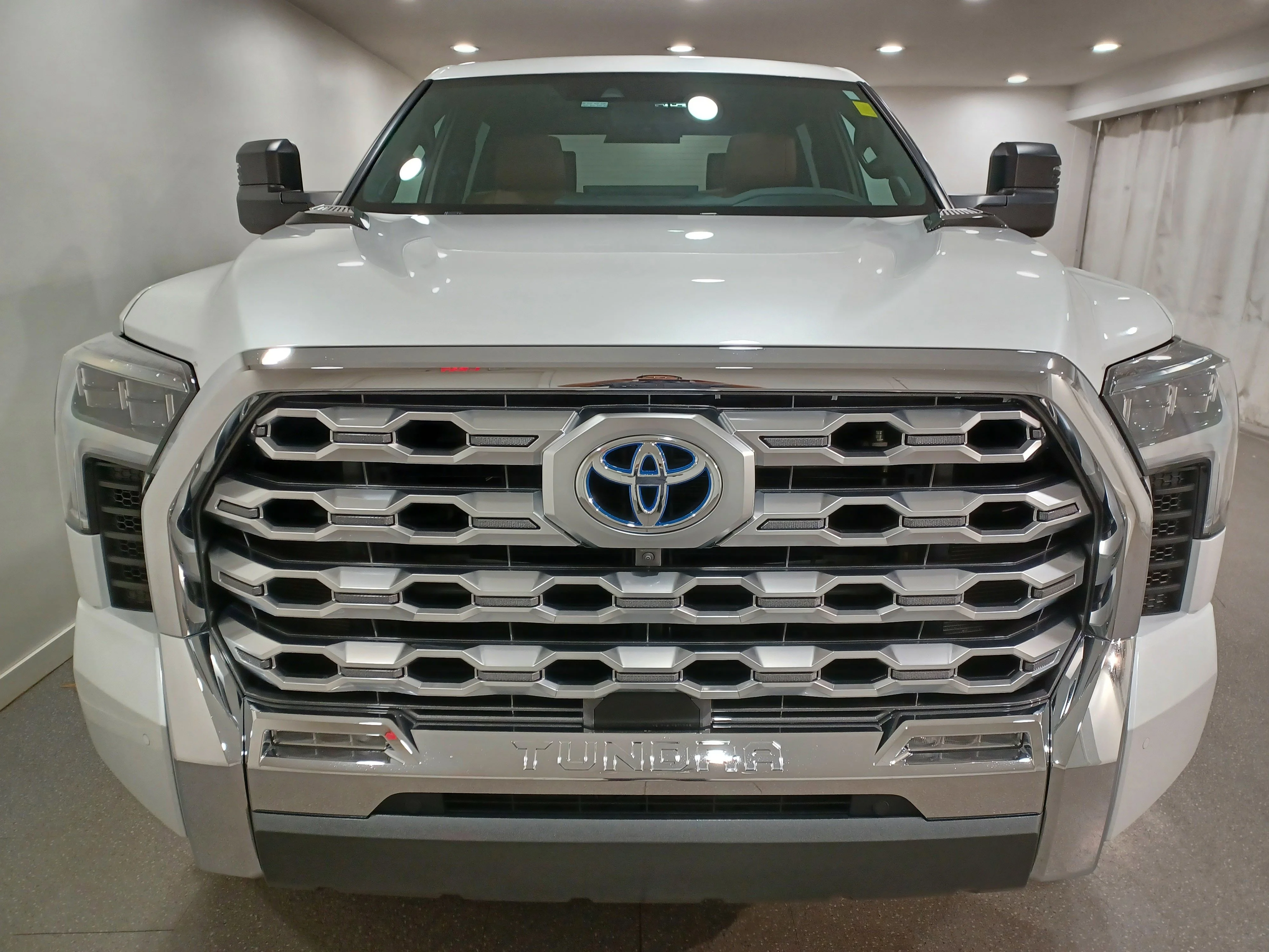 Certified Used 2024 Wind Chill Pearl Toyota 1794 Edition*i-FORCE MAX | 360° Cam | Cooled Leather | Pano Roof | Htd Wheel | Tow Pkg | JBL® image 3
