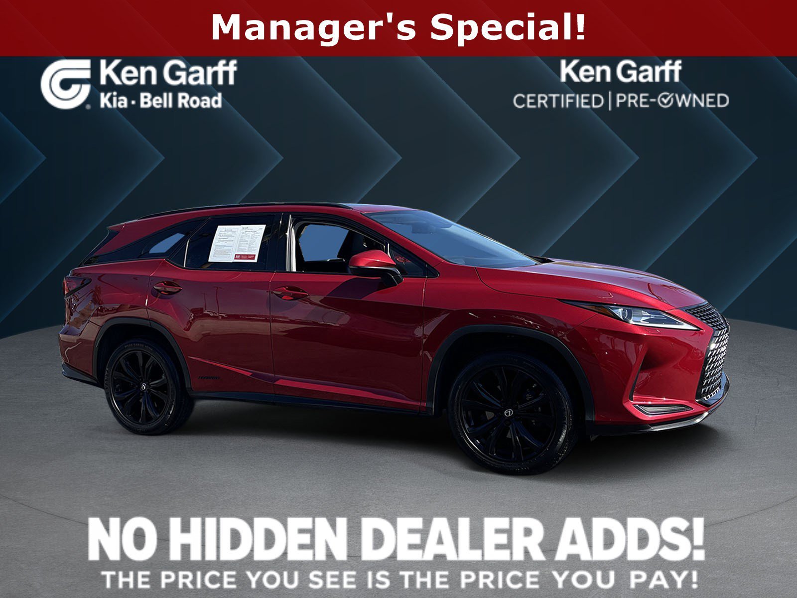 2020 Lexus RX Hybrid
