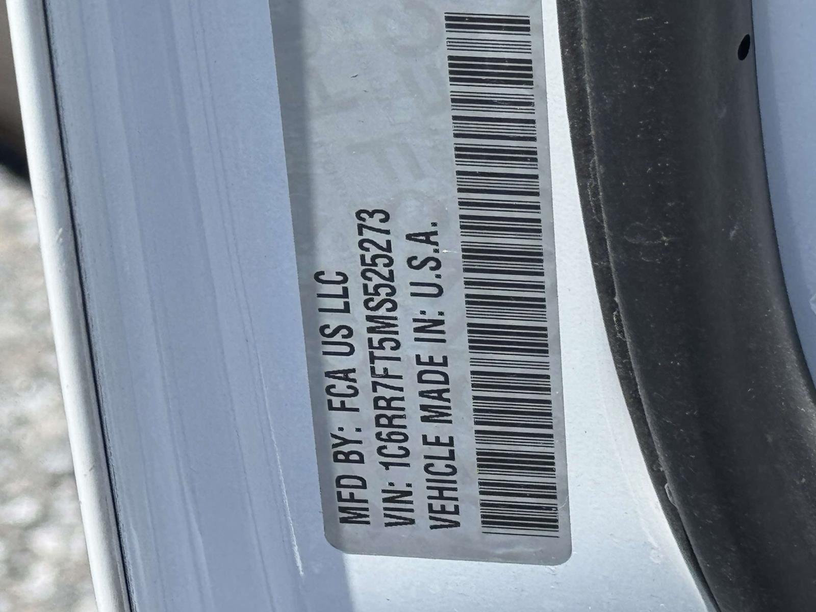 Used 2021 Bright White Clearcoat Ram Tradesman image 28