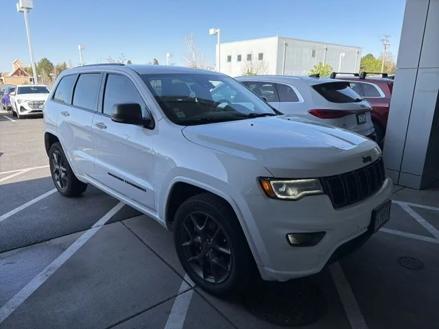 Used 2021 White Jeep 80th Anniversary Edition image 2