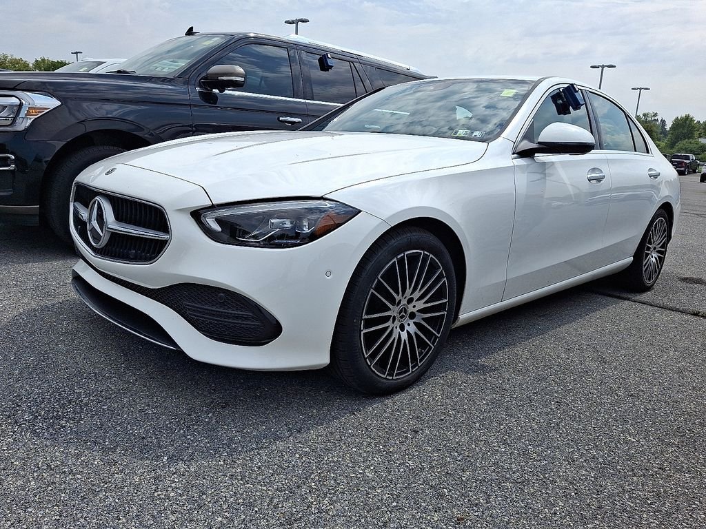 Used 2024 White Mercedes-Benz C 300 image 3