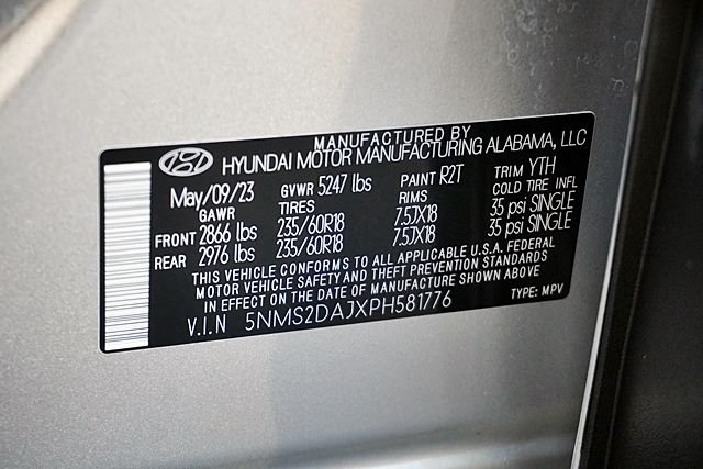 Used 2023 Silver Hyundai SEL image 32