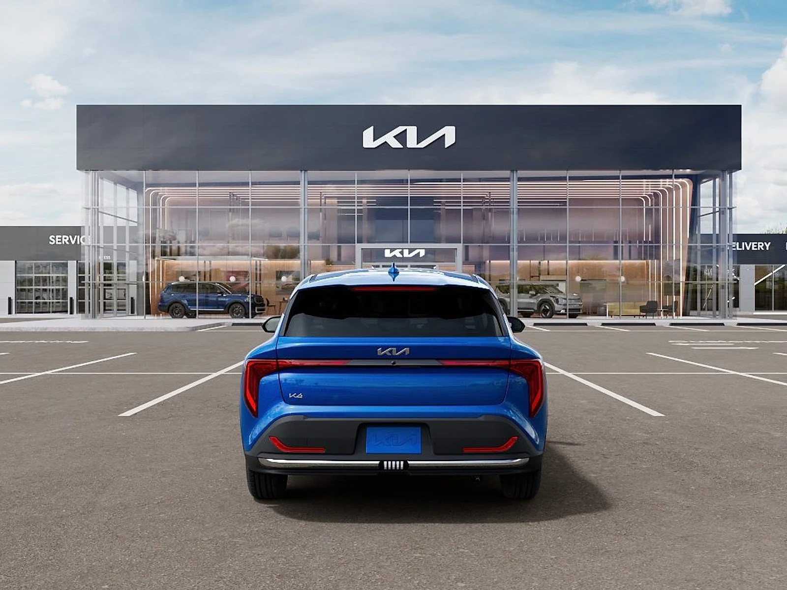 New 2026 Wave Blue Kia EX image 5