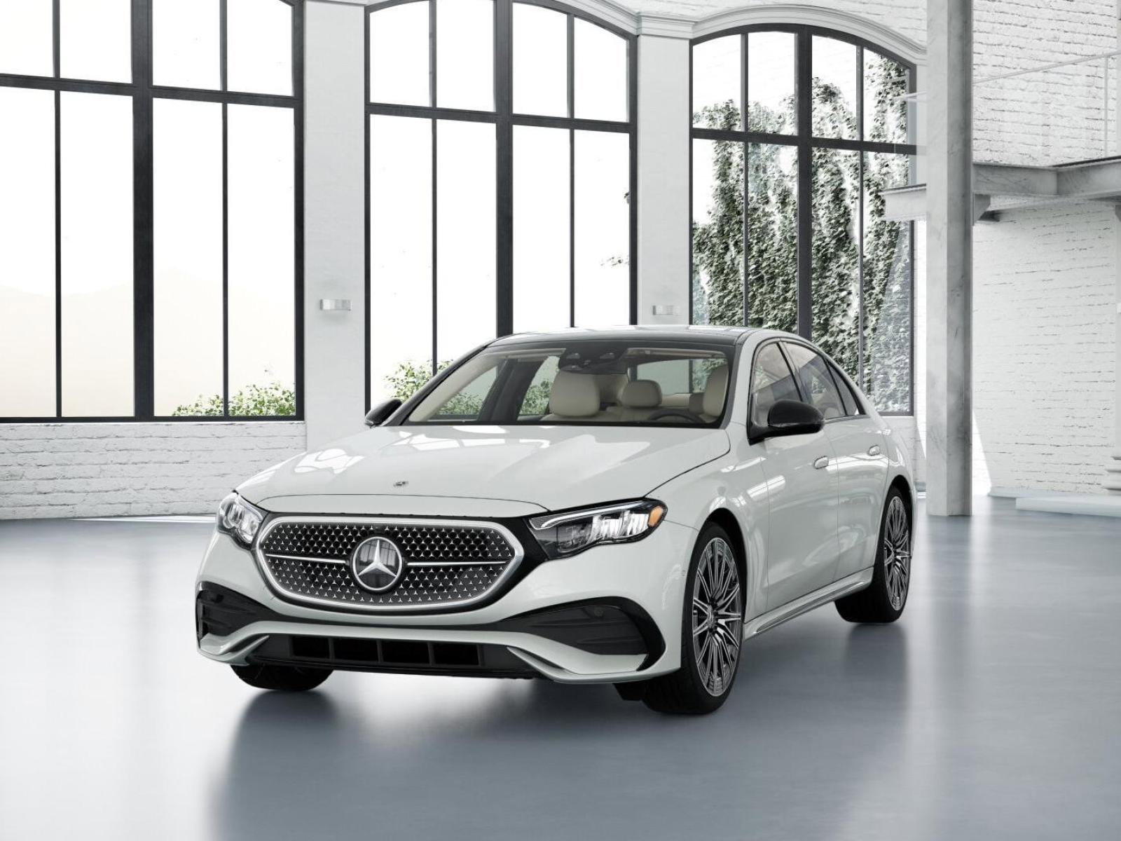 New 2026 MANUFAKTUR Moonlight White Metallic Mercedes-Benz E 450 image 41