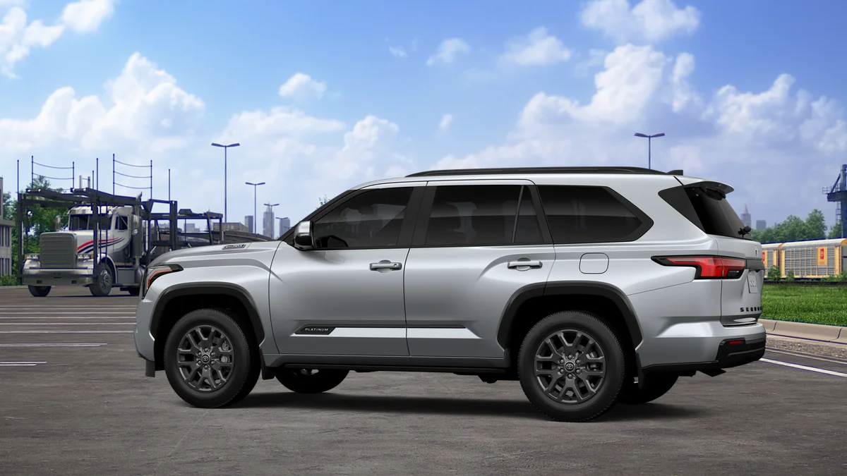 New 2026 Celestial Silver Metallic Toyota Platinum image 5