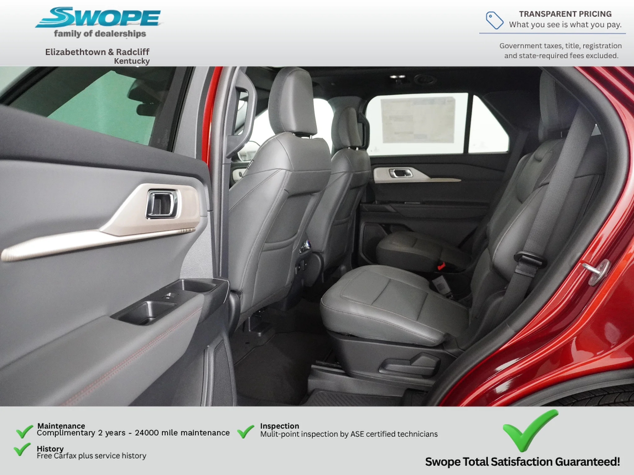 New 2027 Ruby Red Metallic Tinted Clearcoat Ford Active image 13