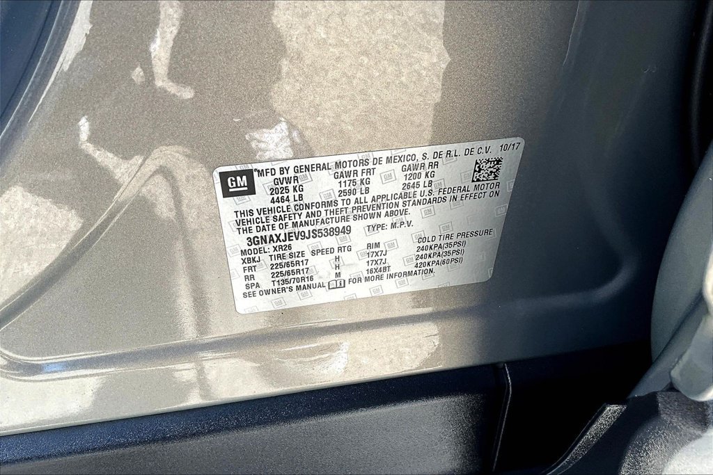 Used 2018 Gray Chevrolet LT image 19