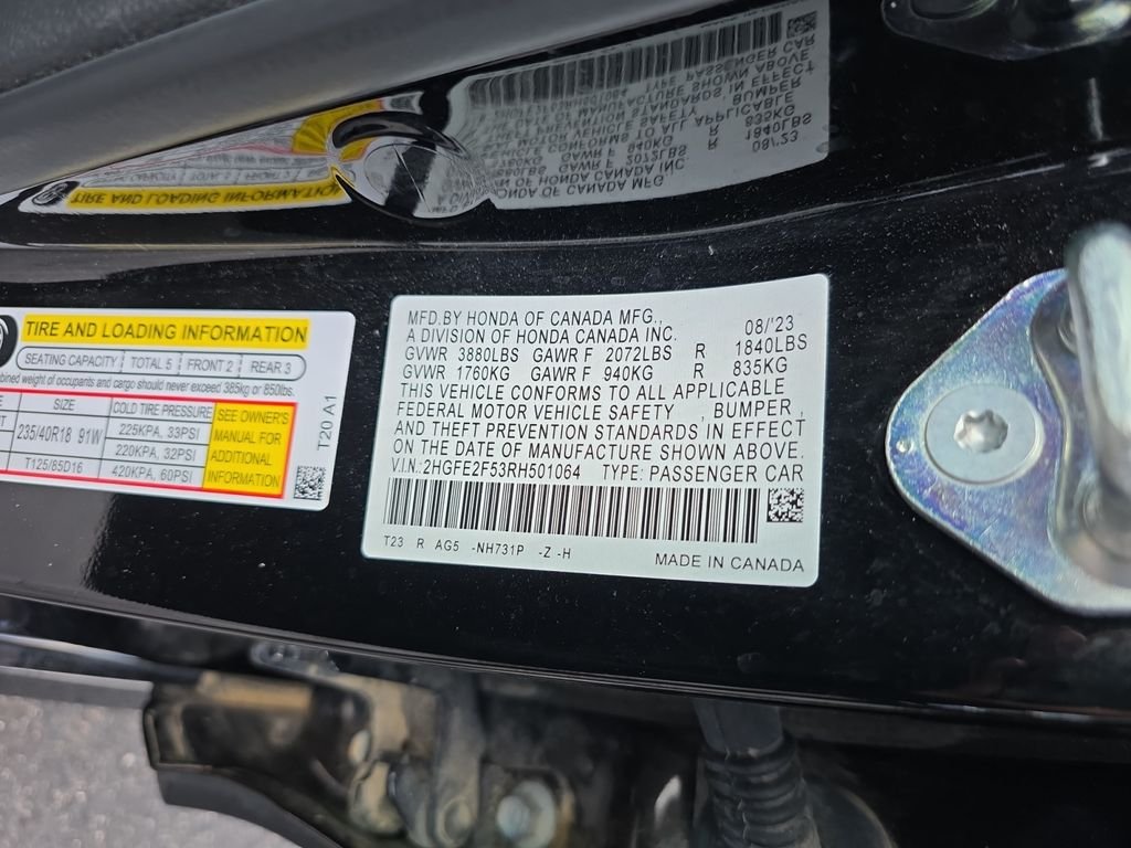 Used 2024 Crystal Black Pearl Honda Sport image 25