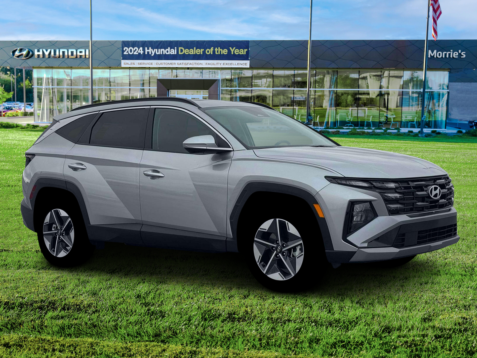 New 2026 Shimmering Silver Hyundai SEL Premium AWD image 10