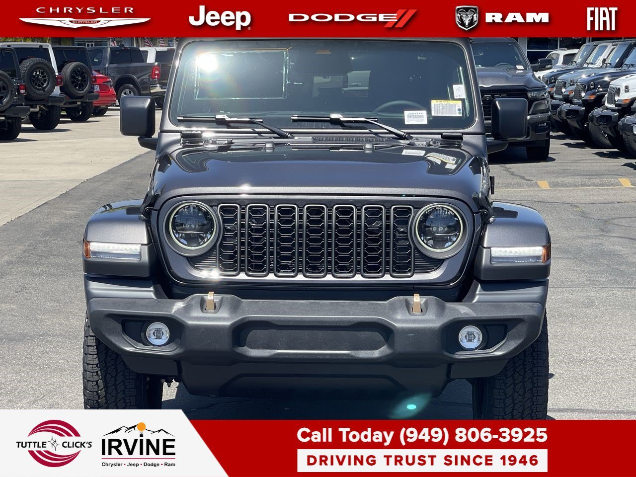 New 2026 Granite Crystal Metallic Clear-Coat Exterior Paint Jeep 85th Anniversary image 2