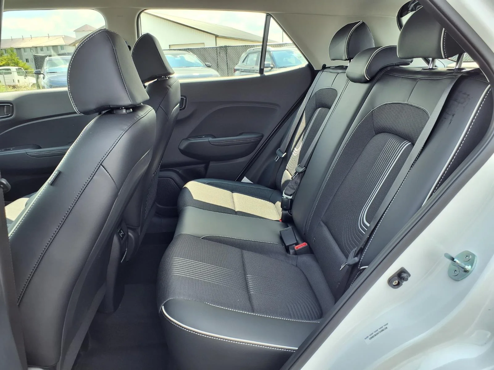 New 2026 Lunar White/Black Roof Hyundai SEL image 16