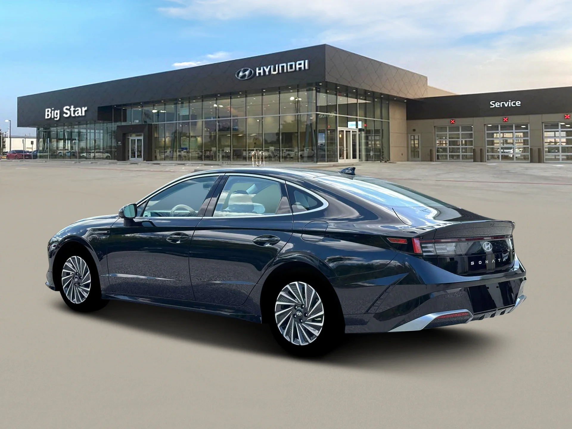 New 2026 Abyss Black Hyundai SEL image 4