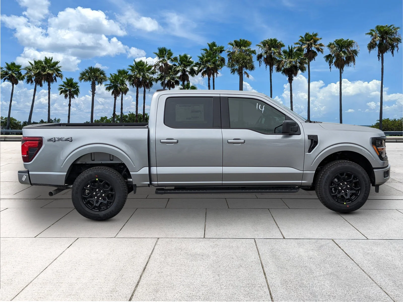 New 2026 Iconic Silver Metallic Ford XLT image 8