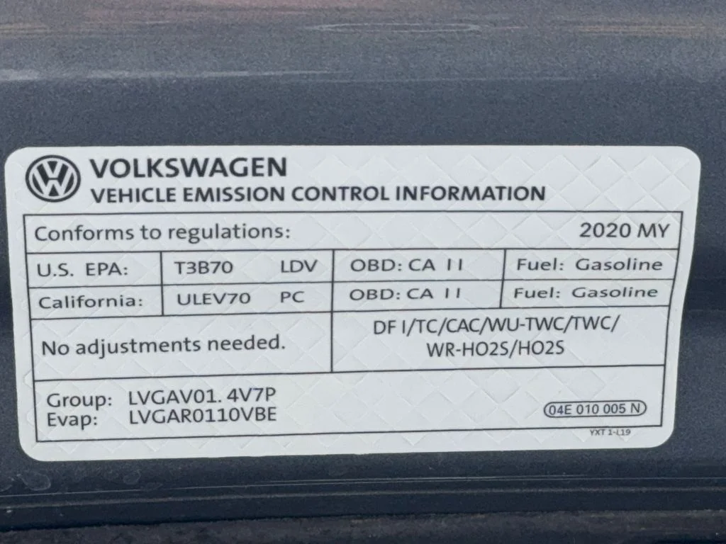 Used 2020 Gray Volkswagen 1.4T S image 57