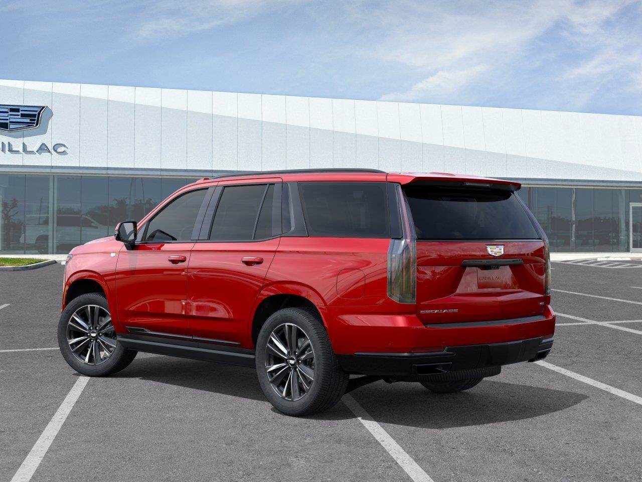 New 2026 Radiant Red Tintcoat Cadillac Sport image 3