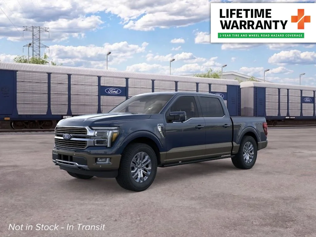 New 2026 Antimatter Blue Metallic Ford King Ranch image 1
