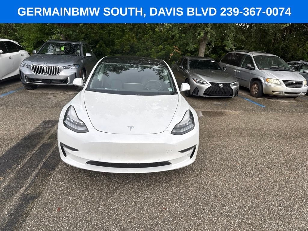 Used 2020 Pearl White Multi-Coat Tesla Standard image 8
