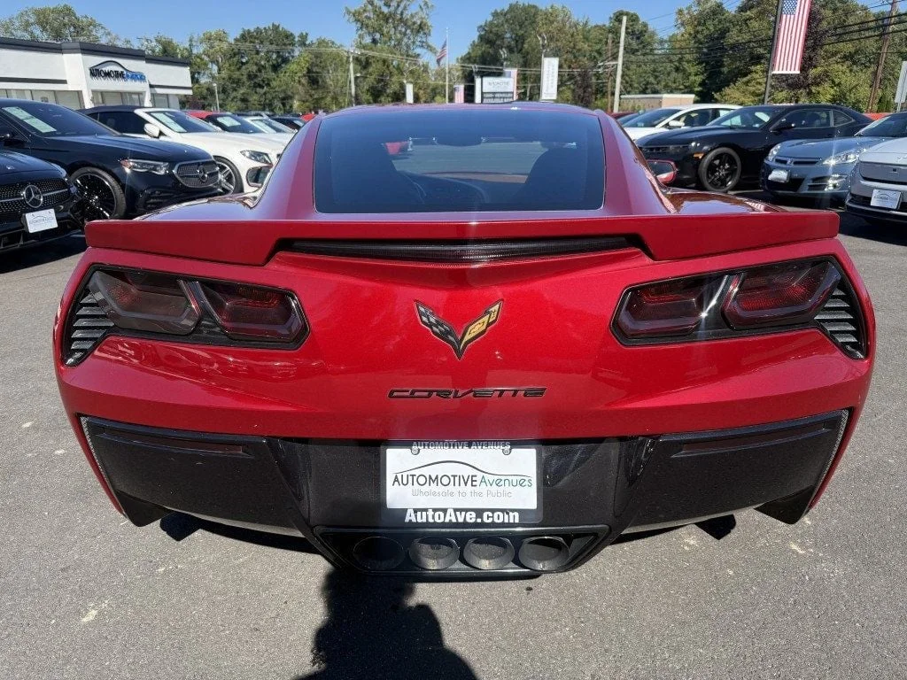 Used 2014 Crystal Red Tintcoat Chevrolet 2dr Coupe w/3LT image 4