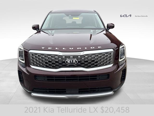 Certified Used 2021 Sangria Kia LX image 3