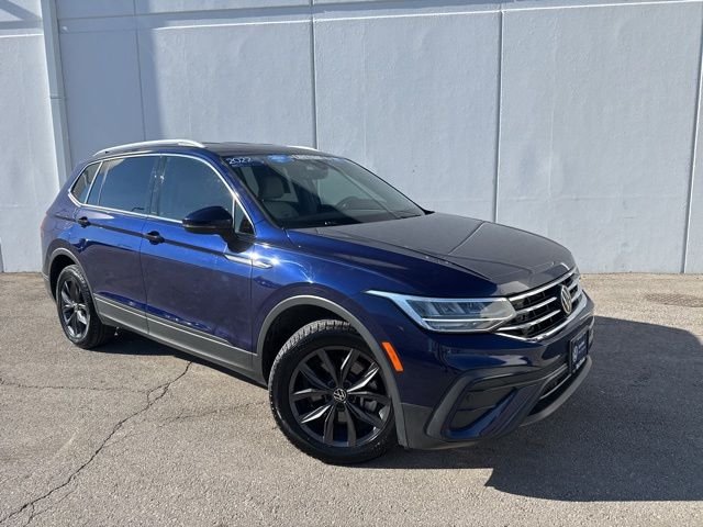 Certified 2022 Volkswagen Tiguan SE with VIN 3VV3B7AX7NM037631 for sale in Kansas City