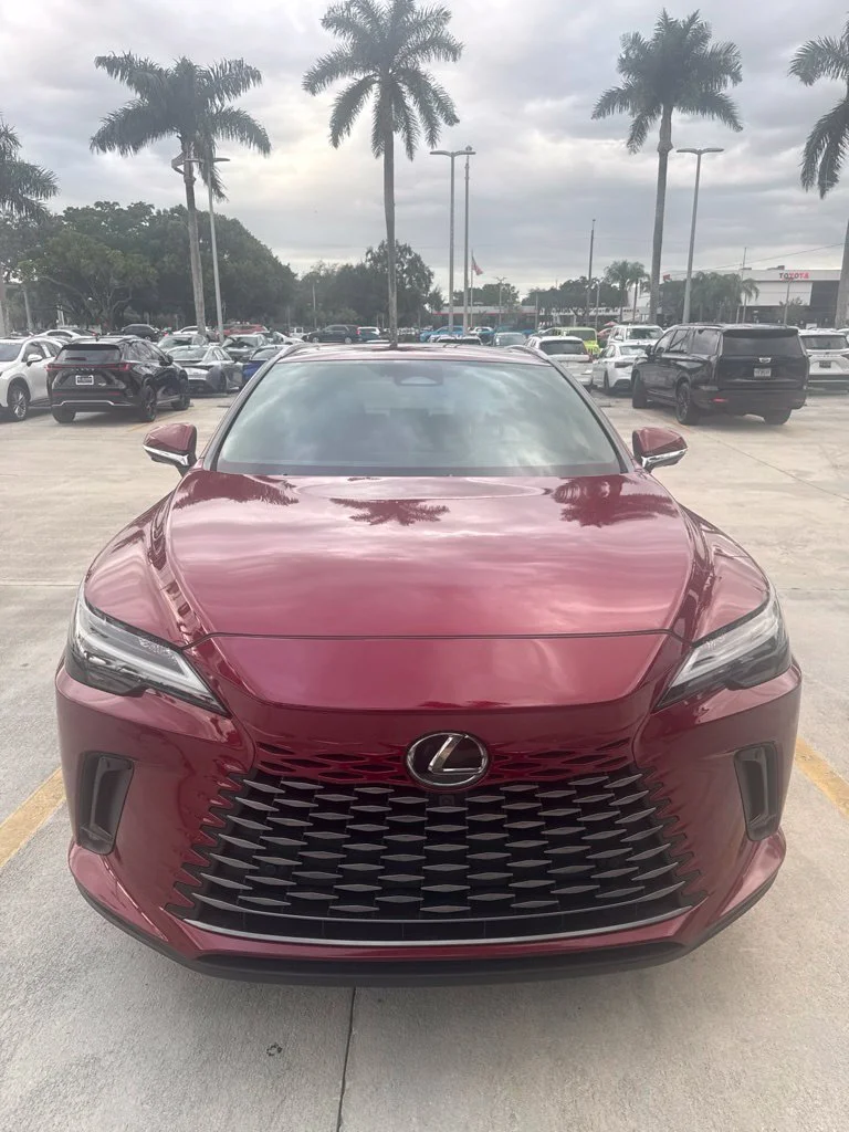Certified Used 2024 MATADOR RED MICA Lexus 350 Premium Plus image 2