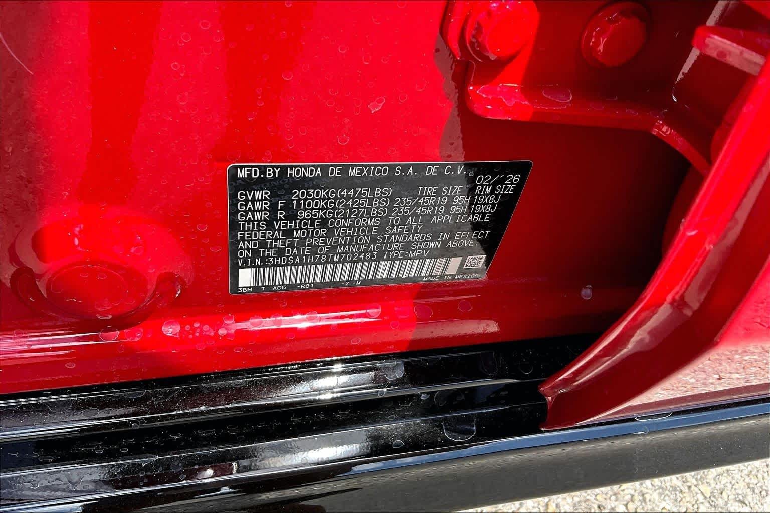 New 2026 Milano Red Acura w/A-Spec Advance Package image 21