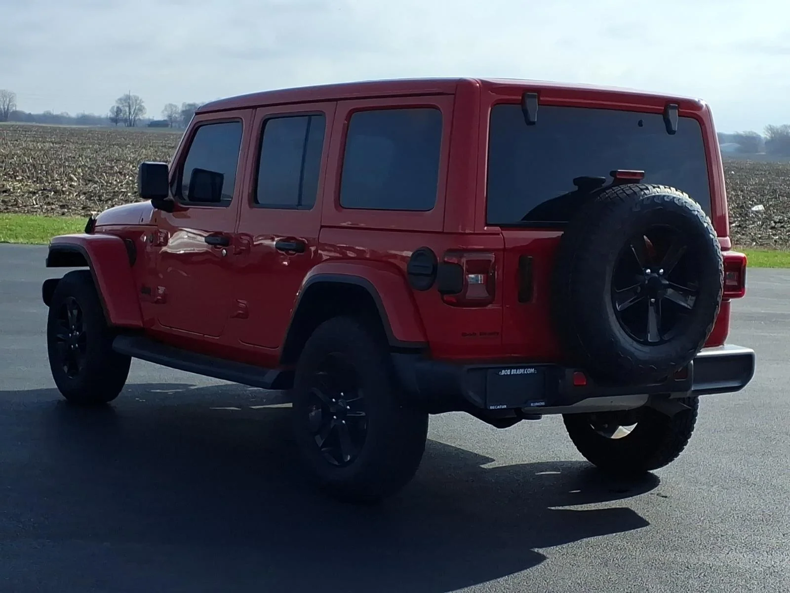 Used 2023 Firecracker Red Clear Coat Jeep Sahara image 14