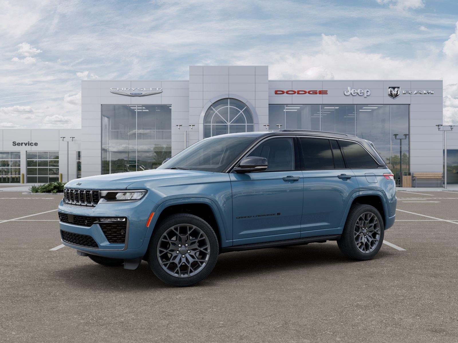 New 2026 Steel Blue Exterior Paint Jeep Summit image 21