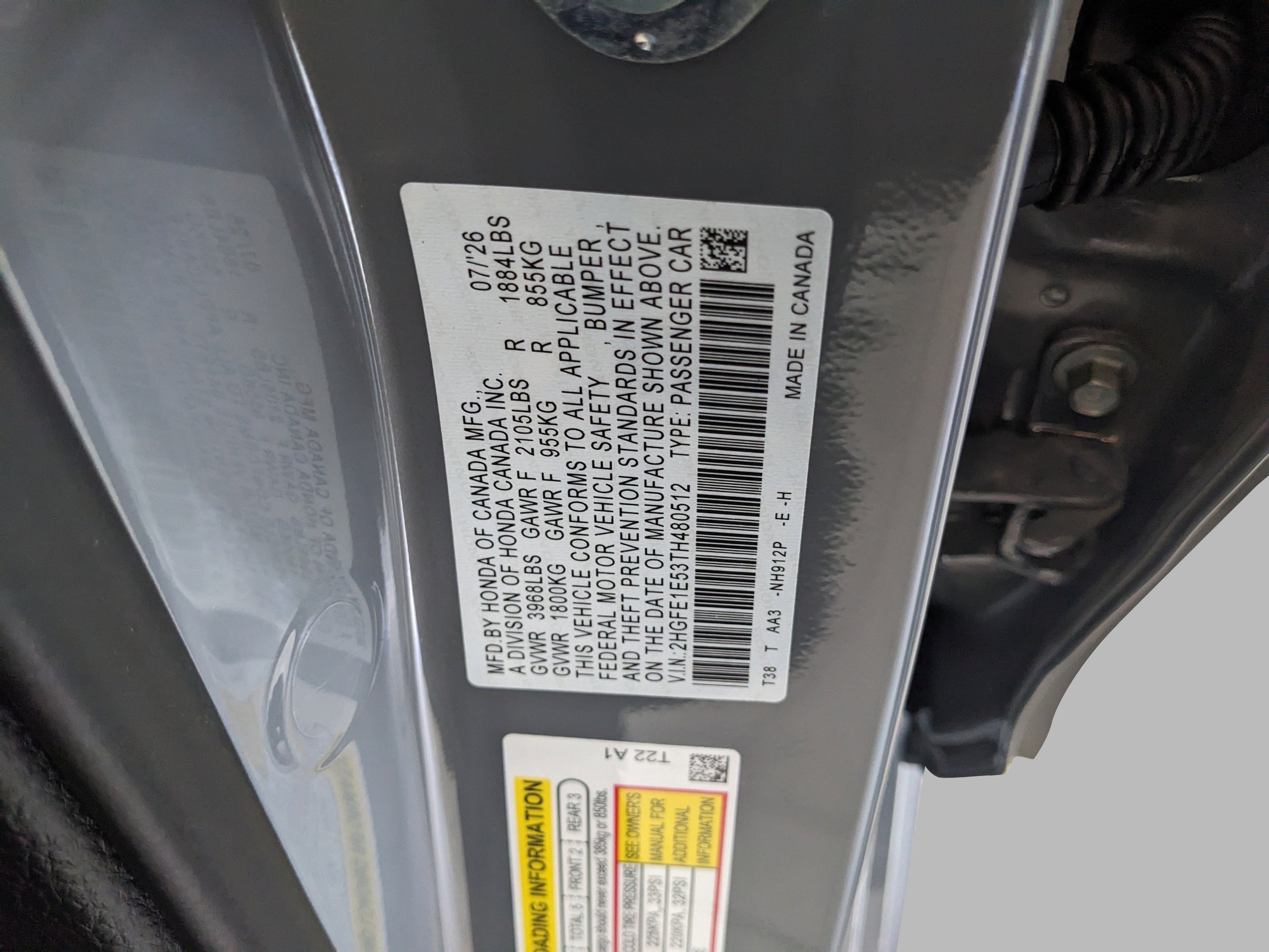 New 2026 Urban Gray Pearl Honda  image 31