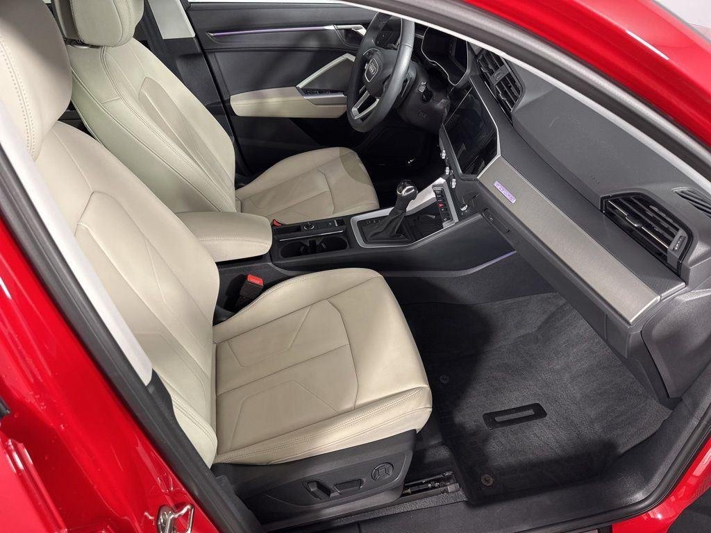 Used 2025 Progressive Red Metallic Audi Premium Plus image 6