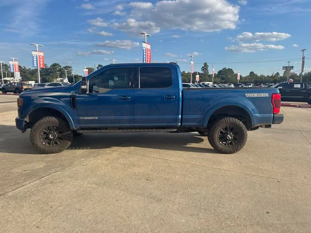 Used 2022 Atlas Blue Metallic Ford Lariat image 1