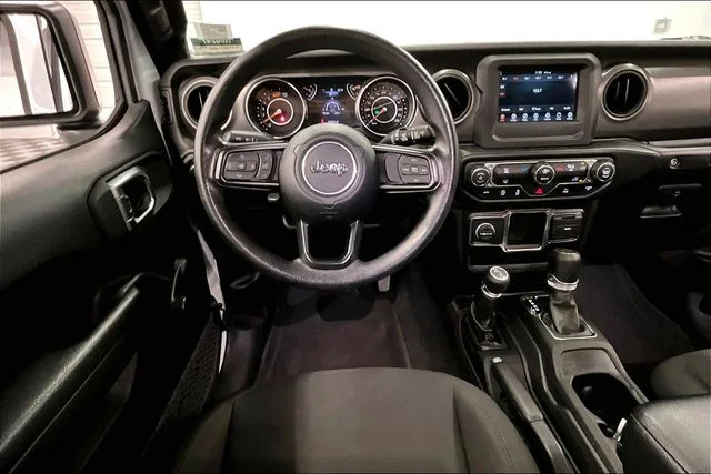 Used 2022 Bright White Clearcoat Jeep Unlimited Willys image 6