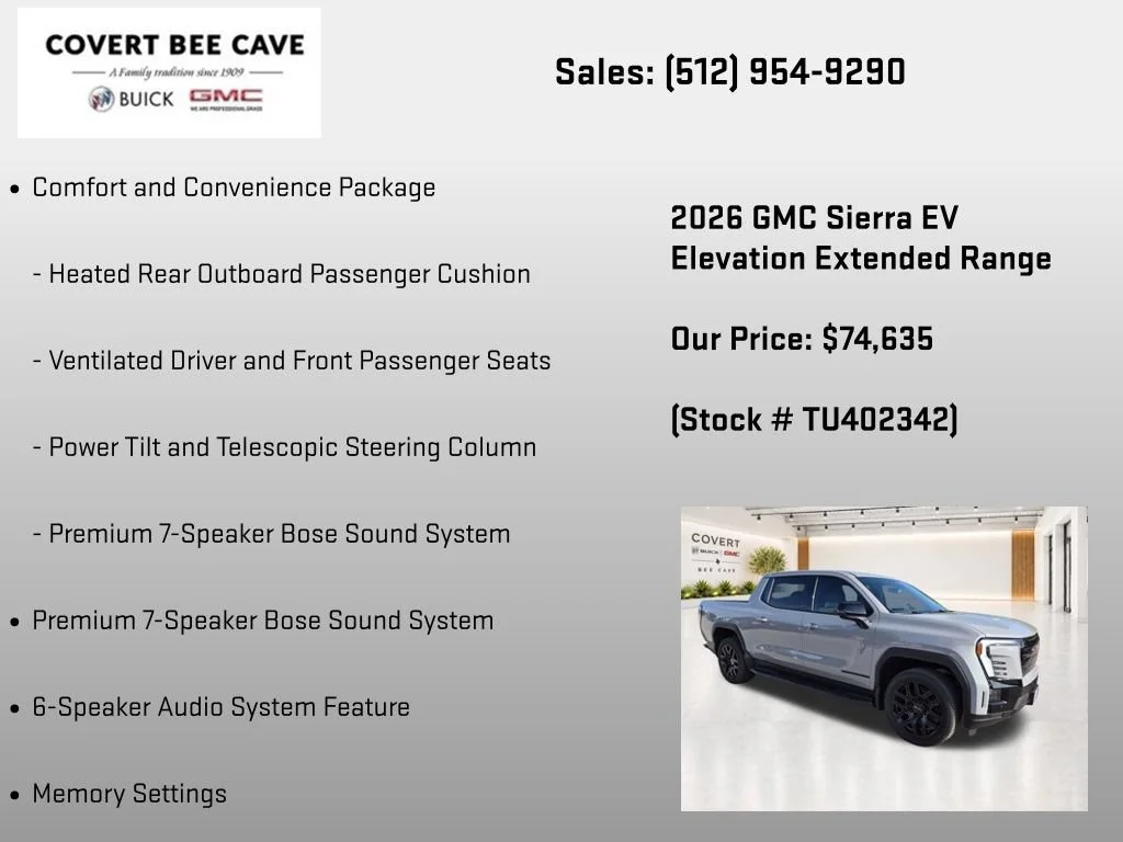 2026 GMC Sierra EV Elevation - Photo 32