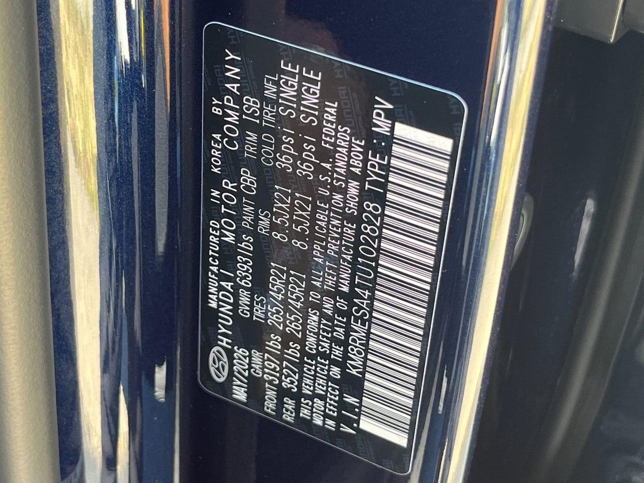 New 2026 Blue Hyundai Calligraphy image 26