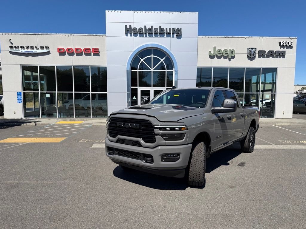 New 2026 Ceramic Gray Clear-Coat Exterior Paint RAM Laramie image 1