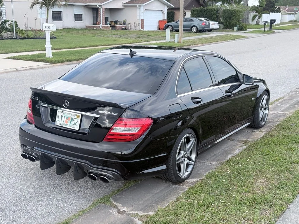 Used 2013 Black Mercedes-Benz C 63 AMG® image 29