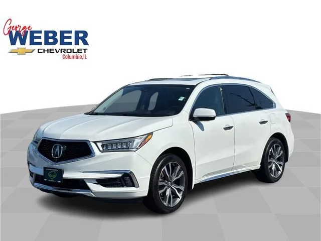 Used 2020 White Acura Advance Package image 1