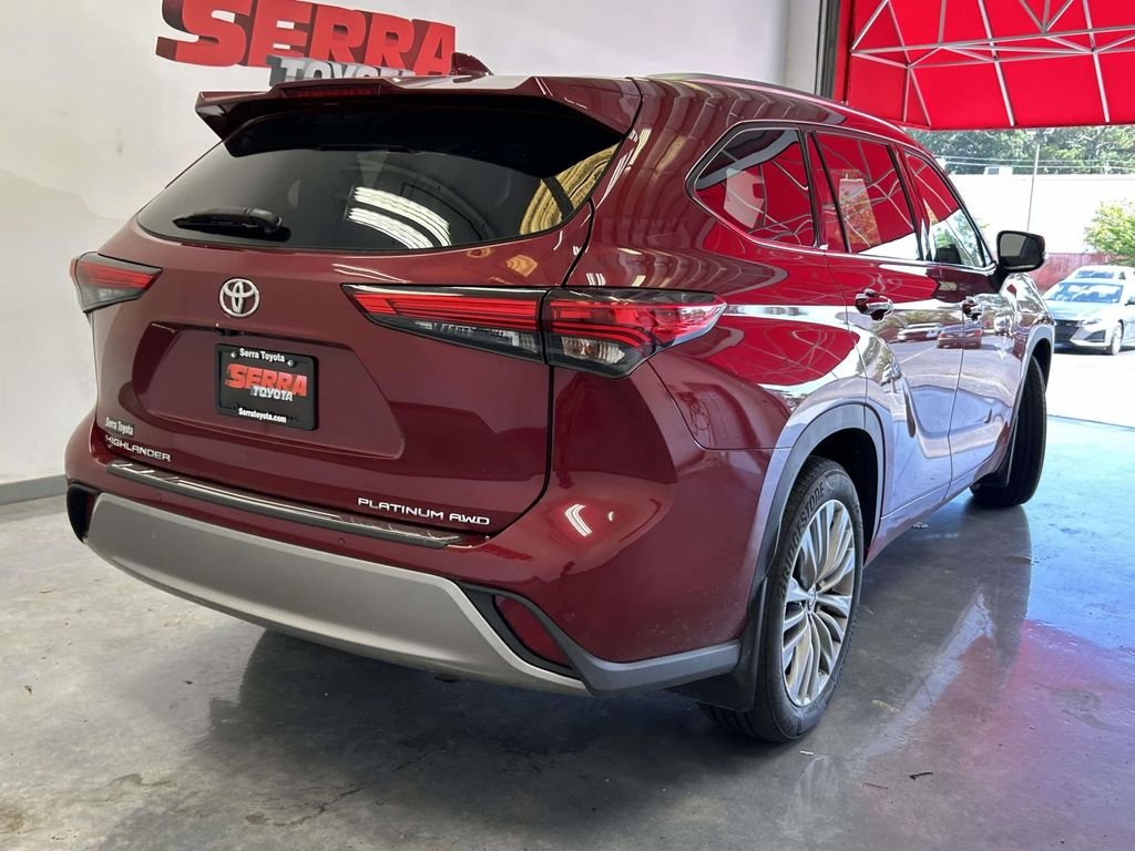 Used 2021 Red Toyota Platinum image 3
