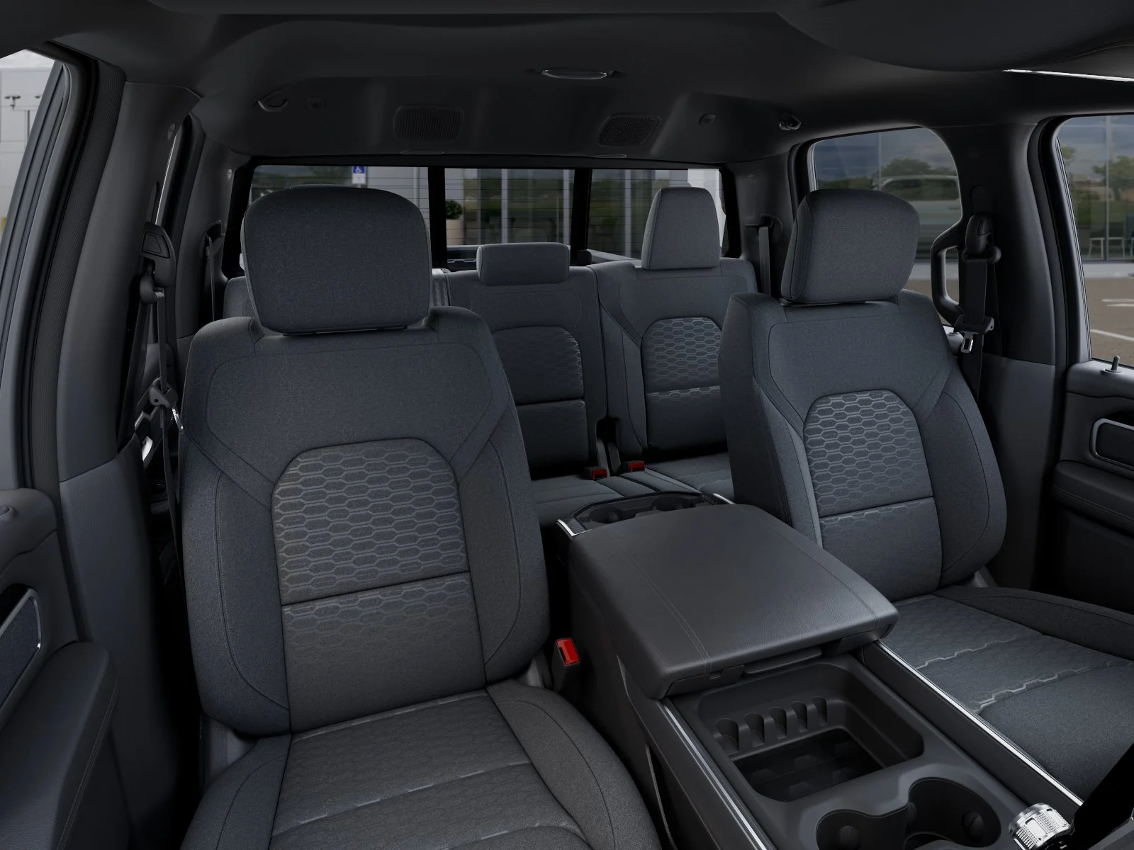 New 2026 Diamond Black Crystal Pearl-Coat Exterior Paint RAM Big Horn/Lone Star image 35
