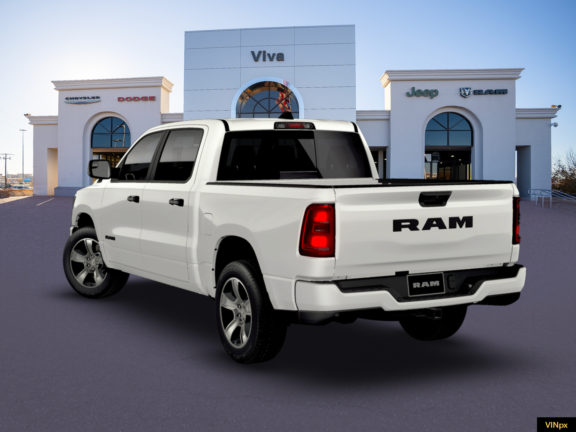 New 2026 Bright White Clear-Coat Exterior Paint RAM  image 17