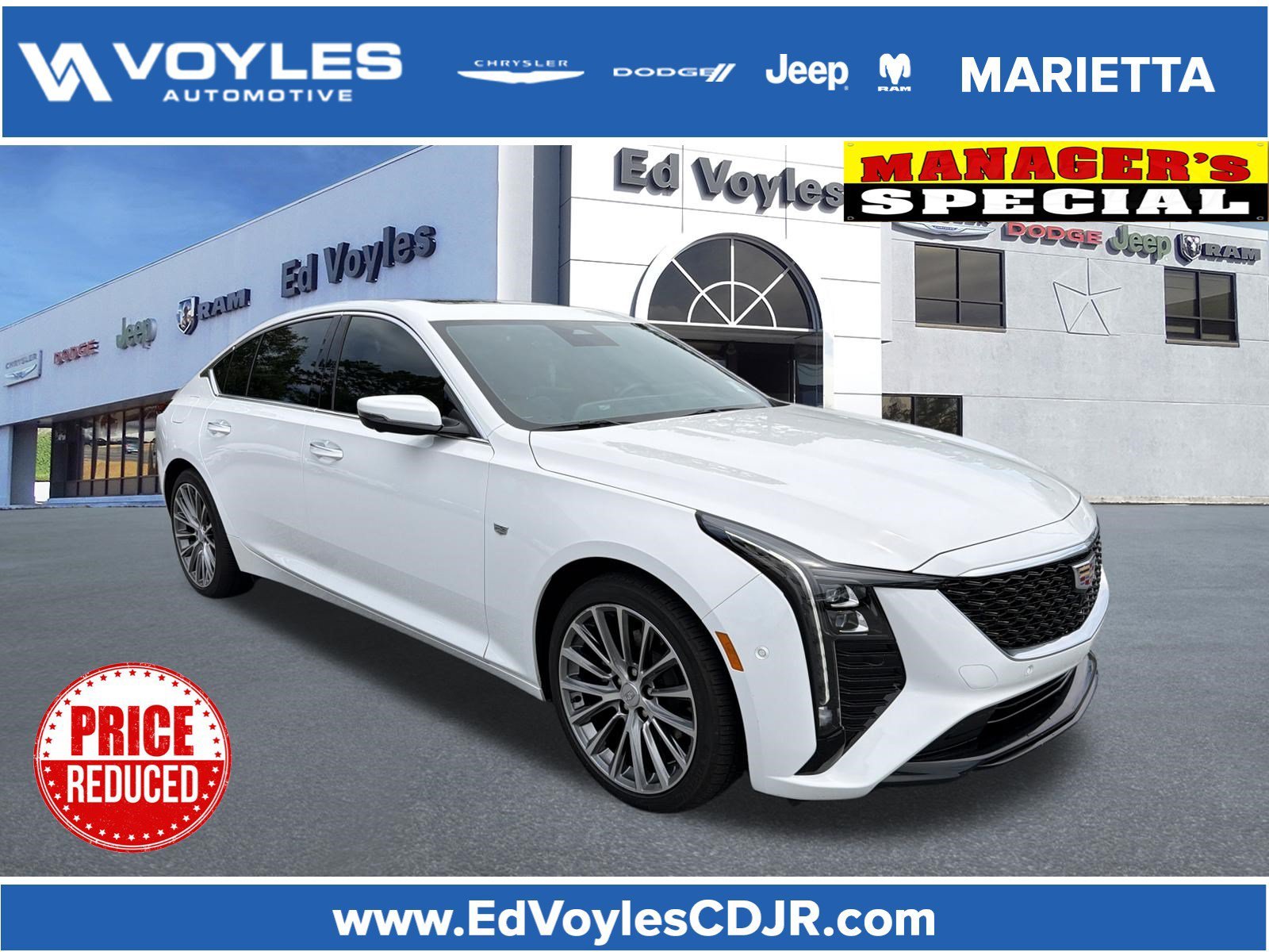 Used 2026 Summit White Cadillac Premium Luxury image 1