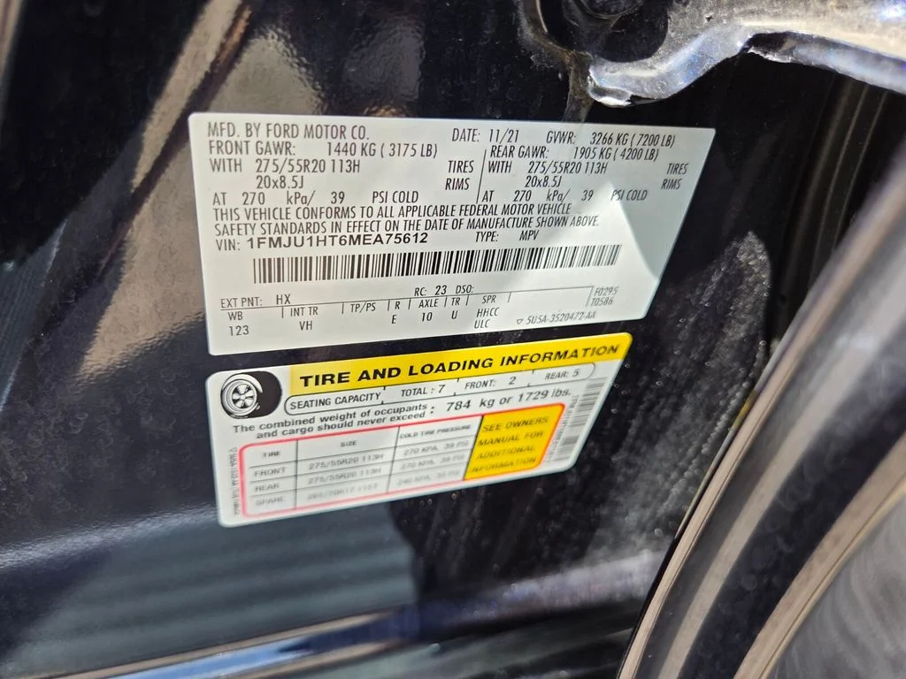 Used 2021 Blue Metallic Ford XLT image 35