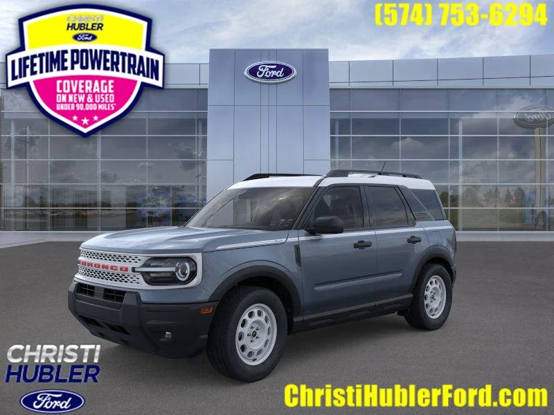 New 2025 Azure Gray Metallic Tri-Coat Ford Heritage image 1