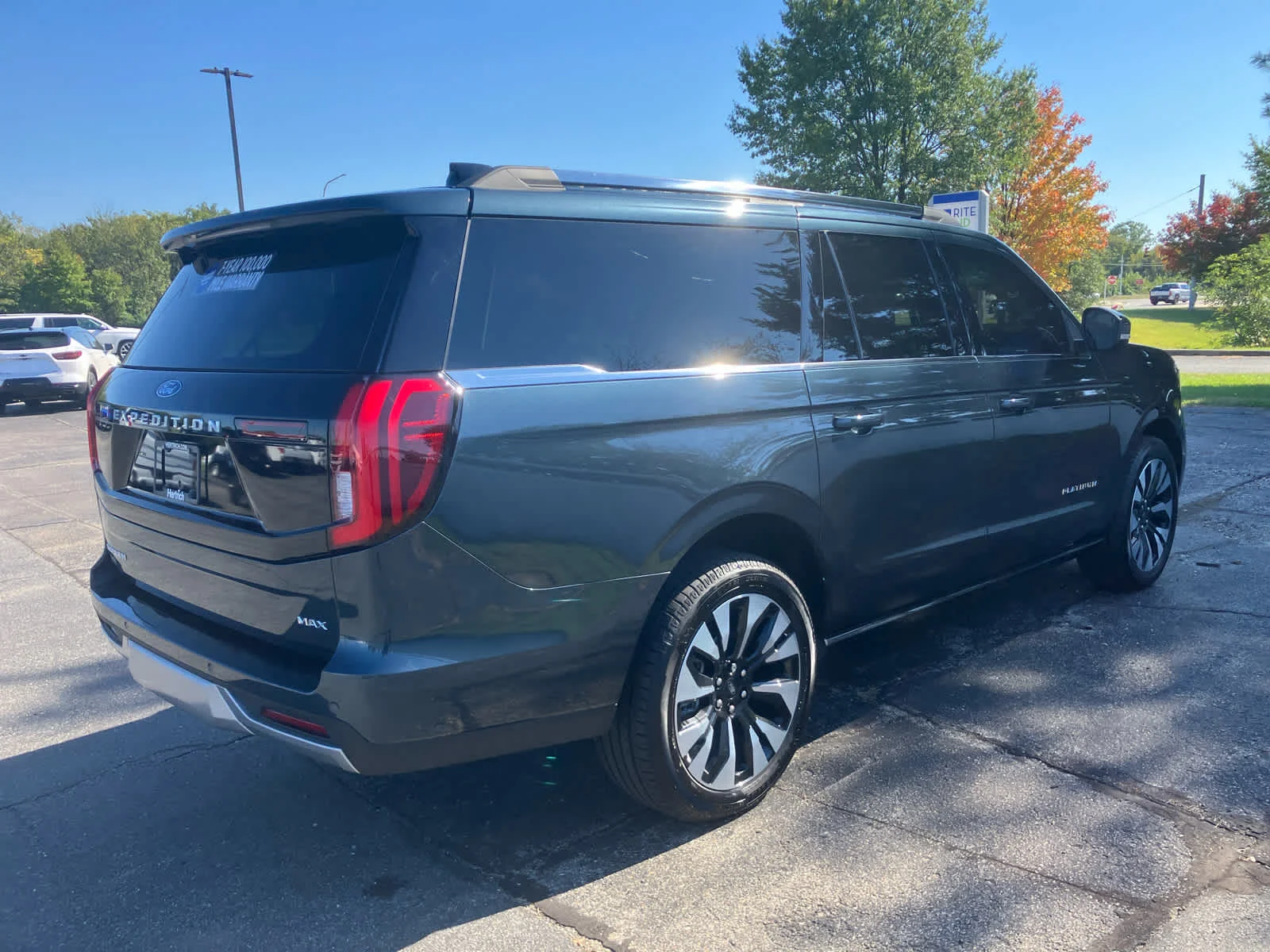 Certified Used 2025 Stone Blue Ford Platinum image 3